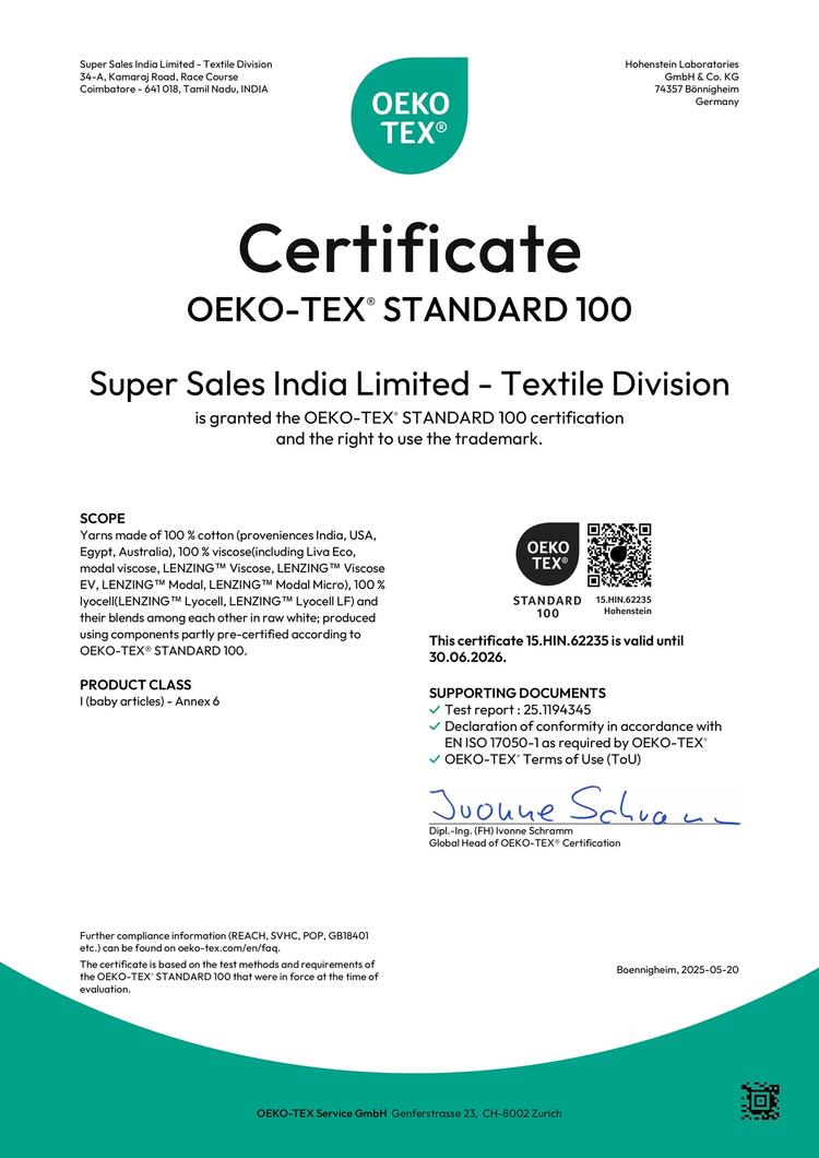 textilecertificate  