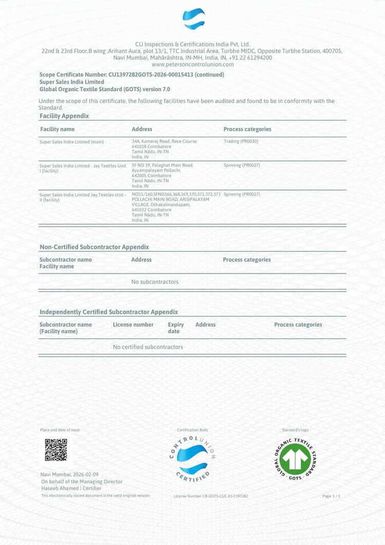 textilecertificate  